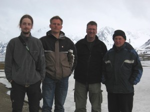 Left to right: Luis Schmidt, Peter Blokker, Maarten Loonen and Jelte Rozema