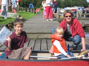 Van start in de haven van Winsum