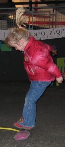 ... tot aan het plafond