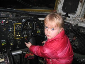 Willemijn in een Dakota