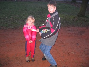 Janwillem had de eieren verstopt