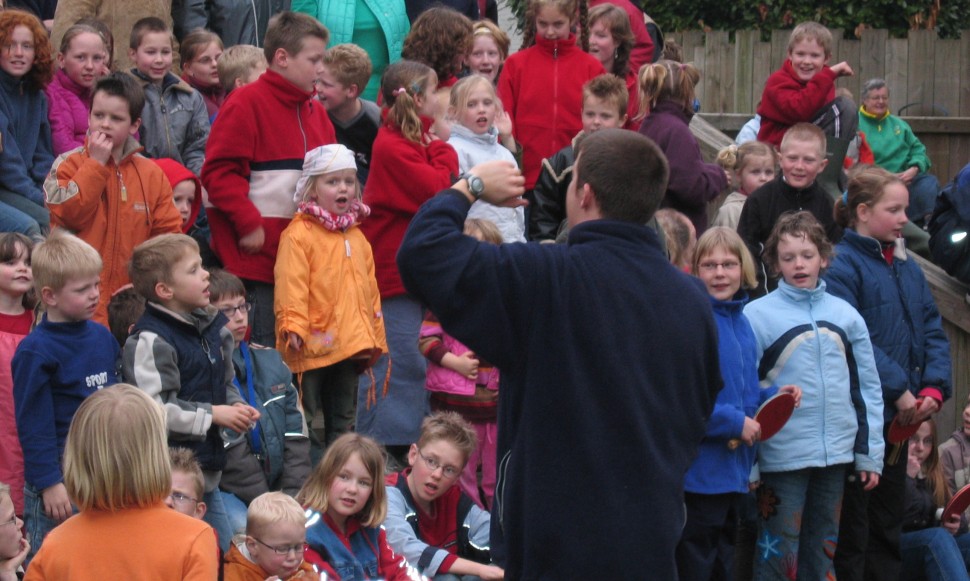 Willemijn zingt uit volle borst met Frank mee