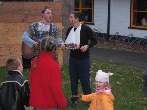 het afsluitend lied en Willemijn gaat hetpodium op