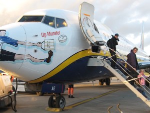 Met Ryanair van Charleroi naar Malaga
