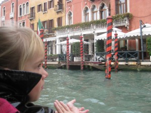 vanaf de watetaxi door Veneti�