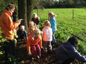 Kabouterpad met kabouterdans