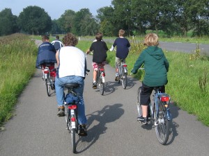 Fietsen naar de stad via Westerbroek