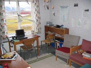 The living room of our station