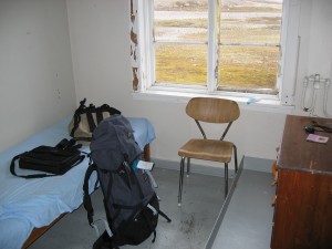The sleeping room downstairs