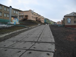Main street Barentsburg
