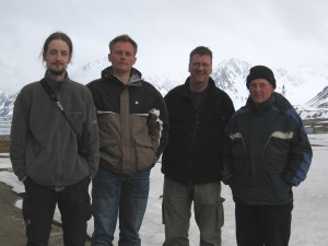 Left to right: Luis Schmidt, Peter Blokker, Maarten Loonen and Jelte Rozema