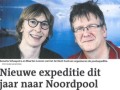 20150203 Leeuwarder Courant over expeditie